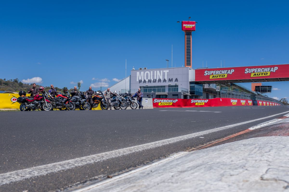 Between laps of Bathurst circuit