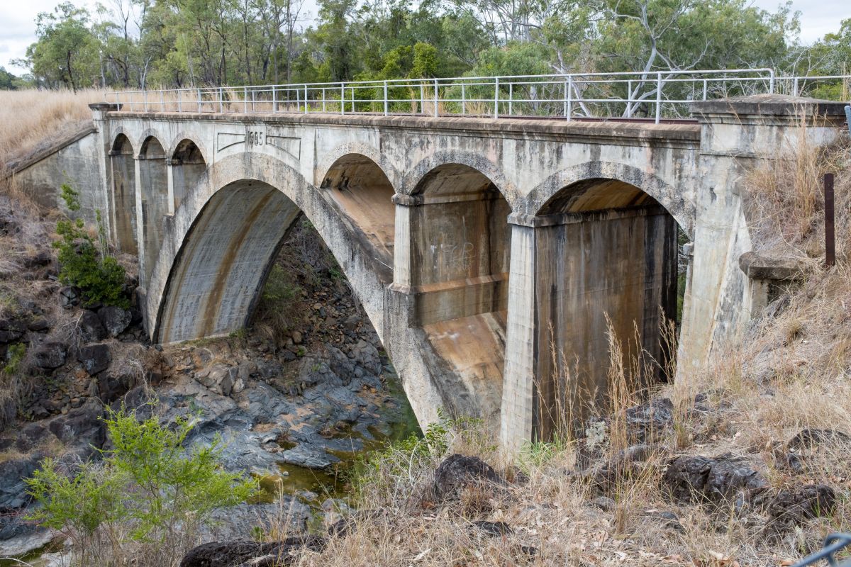 Chowey Bridge, Queensland's first long span concrete bridge