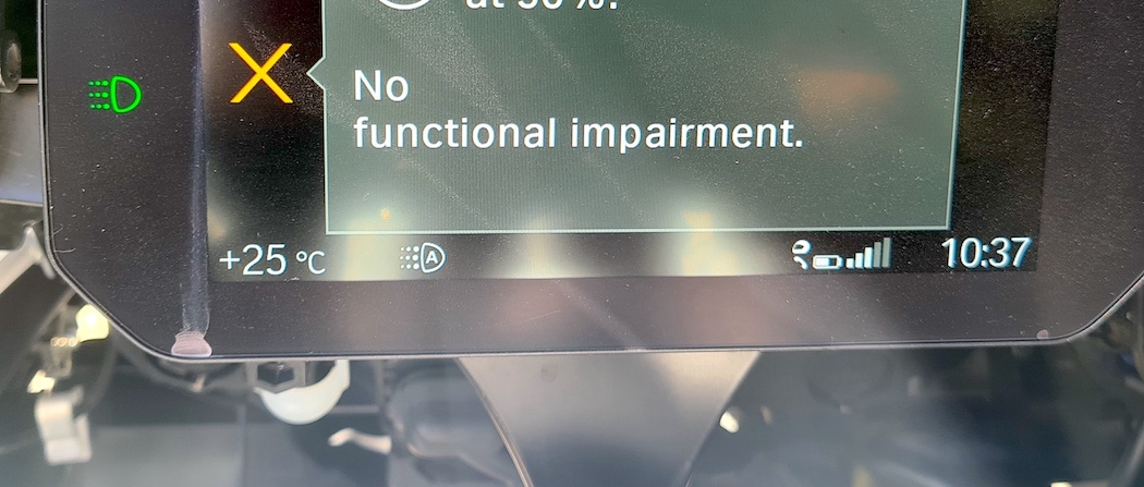 No Functional Impairment