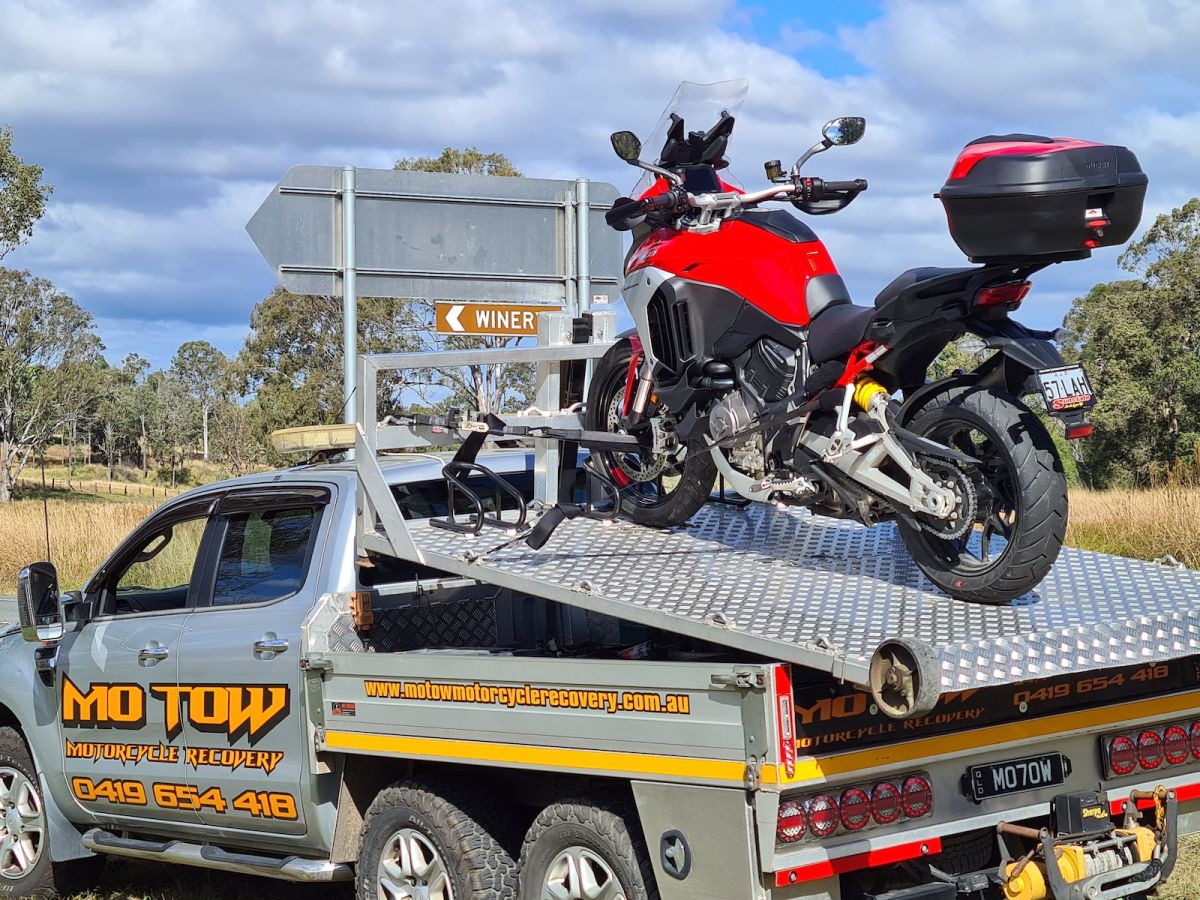 Lee's bike heads for home Harley style